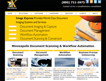 Tablet Screenshot of imageexpressinc.com